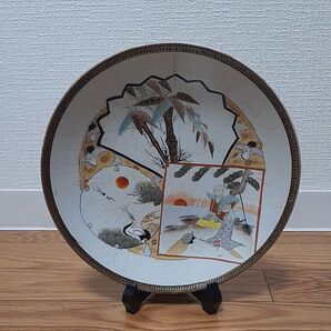 九谷焼 絵皿 飾り皿 骨董品