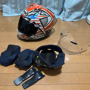 ARAI RX-7X HAYDEN LAGUNA Mサイズ スポイラー付
