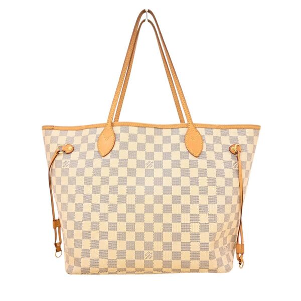 ルイヴィトン アズール ネヴァーフルMM トートバッグ Bランク lv7775fe