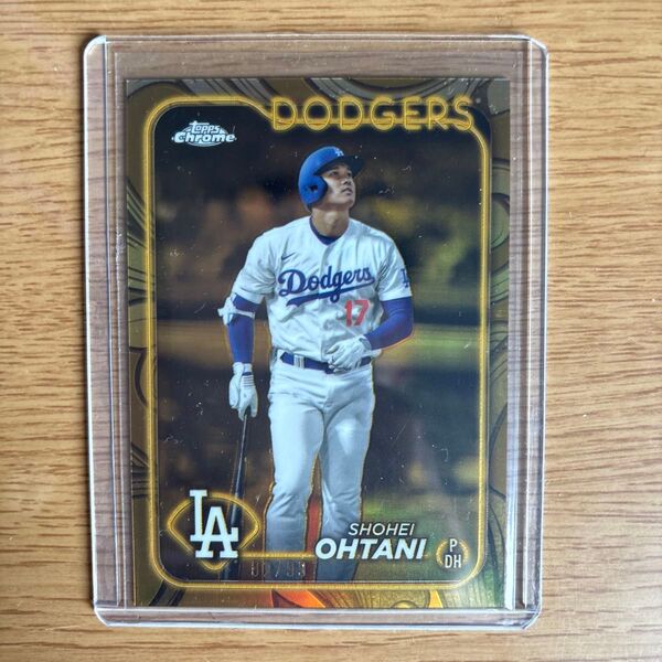 99枚限定 大谷翔平 topps chrome gilded MLB 82/99