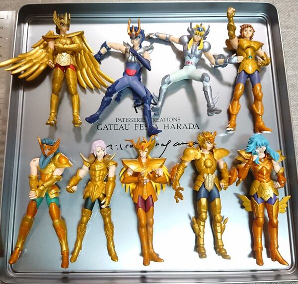 聖闘士星矢 フィギュア カプセルトイ品 9個セット ジャンク