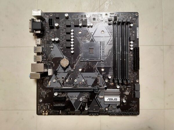 動作確認済 ASUS mATXマザー PRIME B450M-A