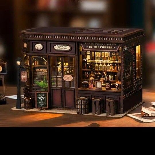 ドールハウス完成品オーダー。新着居酒屋