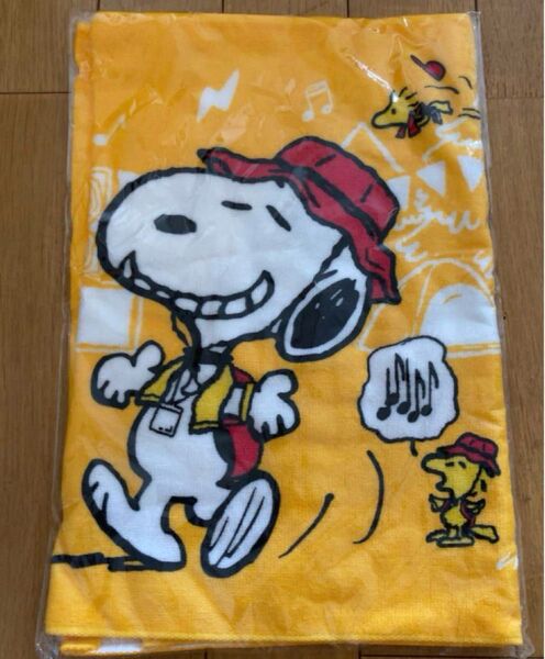 スヌーピー ピーナッツ SNOOPY Peanuts × タワーレコード TOWER RECORD タオル 限定 新品 未開封