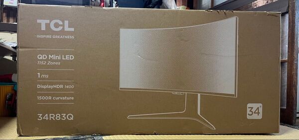 TCL 34R83Q 量子ドット mini LED 美品