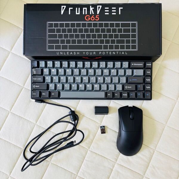 RAZER DEATHADDER V3 PRO Drunkdeer G65 ラピッドトリガー磁気キーボード