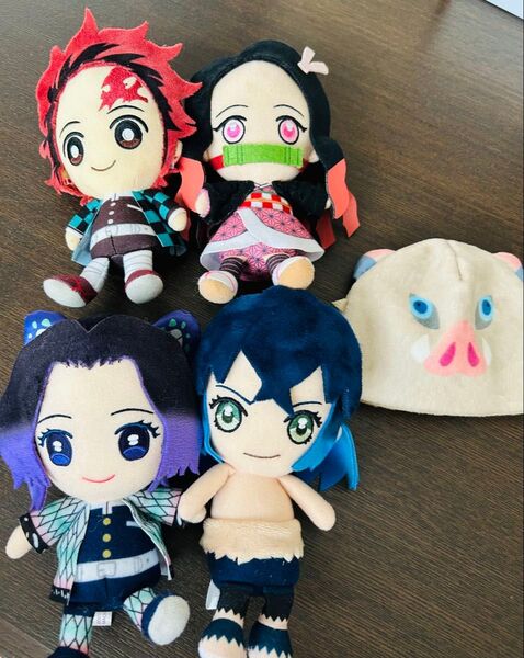鬼滅の刃 ぬいぐるみ 4体セット