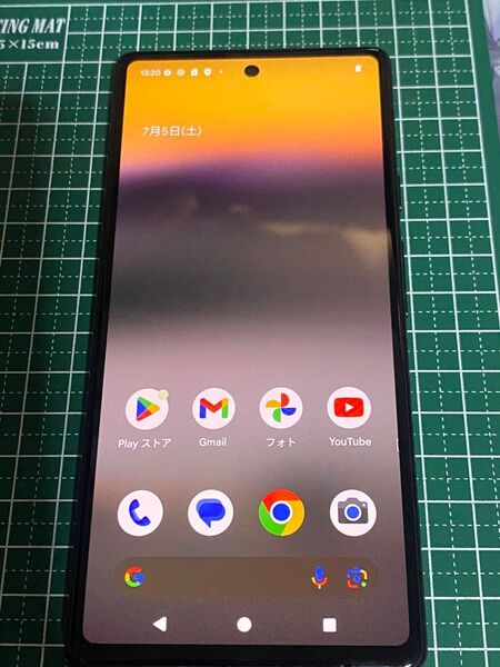 Google Pixel6a 128GB Charcoal au ジャンク SIMフリー アンドロイド スマートフォン