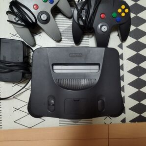 ニンテンドー64 本体 コントローラー2個 ACアダプター