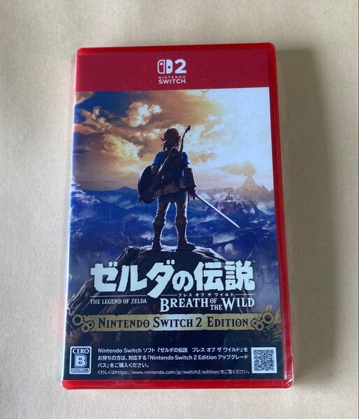 新品未開封シュリンク付き ゼルダの伝説 ブレスオブザワイルド Nintendo Switch2