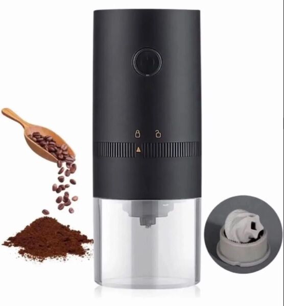 電動コーヒーミル コーヒーグラインダー 充電式