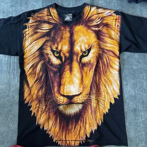 Trinity Products USAライオンプリント Tシャツ Lサイズ