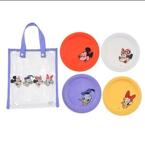 ディズニーストア ミッキー&フレンズ プレート セット バッグ入り