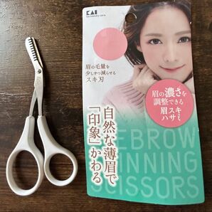 KAI 貝印 眉スキハサミ アイブロウシザーズ 開封未使用
