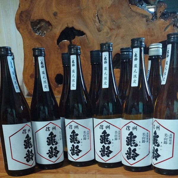 信州亀齢など 長野県720ml日本酒セット 12本