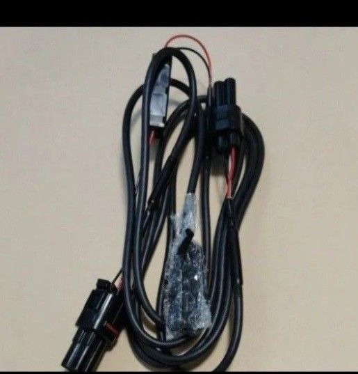 JRM-21用電源コードとインジケータ
