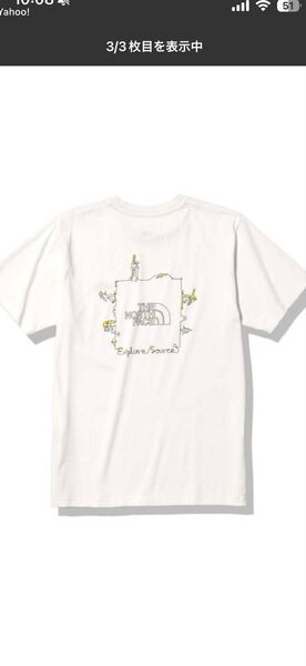 Tシャツ ノースフェイス ホワイト Lサイズ NT32392 半袖Tシャツ