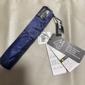 estaa エスタ マジカルテックプロテクション 50cm 折りたたみ傘 ネイビー 晴雨兼用 超軽量 折り畳み傘 日傘 雨傘 紺