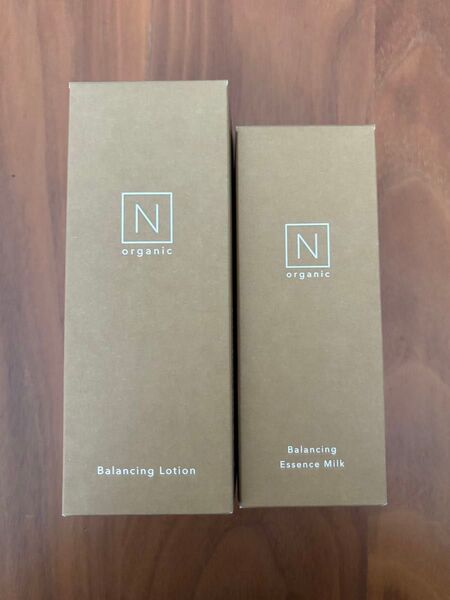 【未使用未開封】N organic バランシング ローション100ml & ミルク60ml 2点セット 化粧水&乳液