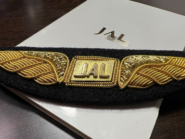 JAL パイロット ウイングバッジ2個セット