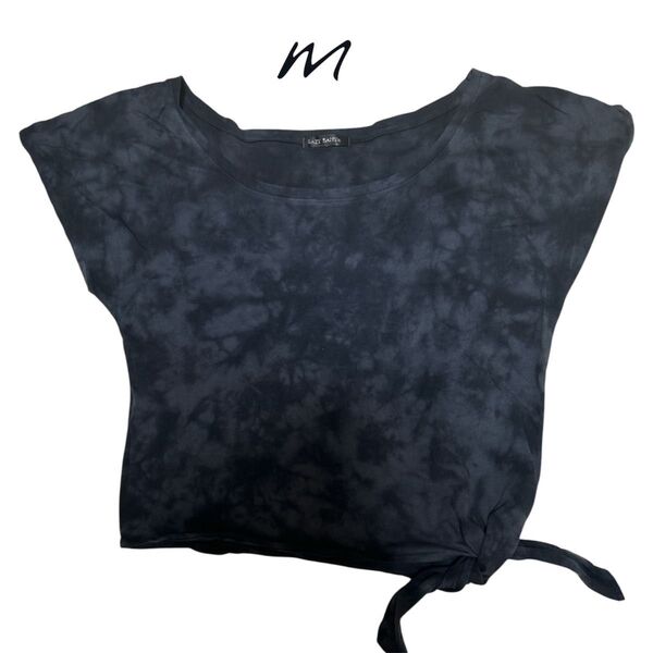 〜美品〜 Tシャツ Lazy daisyタイダイ柄 【Mサイズ 】ブラック系