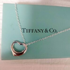 ティファニー オープンハート ネックレス エルサペレッティ Tiffany SV925