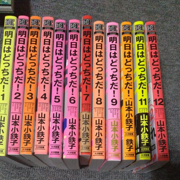 明日はどっちだ!1〜12巻セット 山本小鉄子