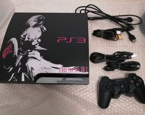 美品 PS3本体 ライトニングエディションver2 FF13-2 CECH-3000B