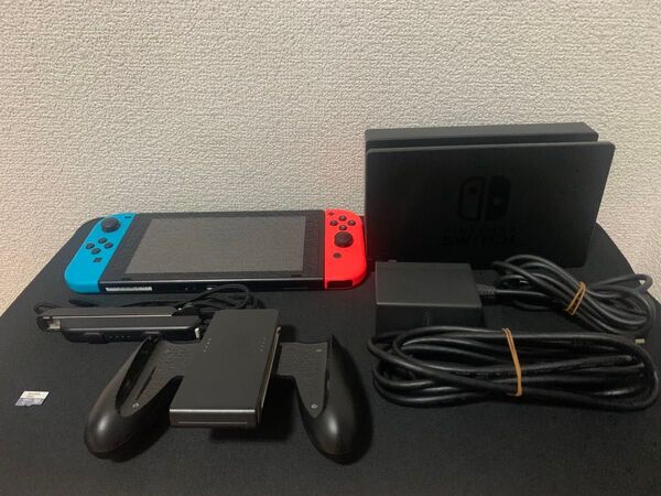 ジャンク Nintendo Switch 初期型 箱無し microSDカード128GB付き