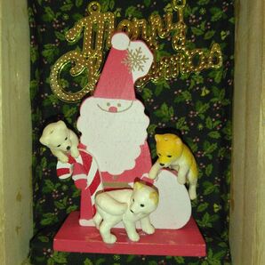 柴犬ボックス サンタクロース