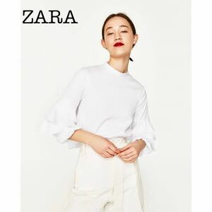 sale!新品タグ付☆ZARAザラ☆レイヤーパフスリーブカットソー