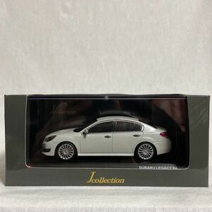 京商 1/43 SUBARU LEGACY B4 2009 パールホワイト スバル レガシィ セダン BM BR ミニカー モデルカー