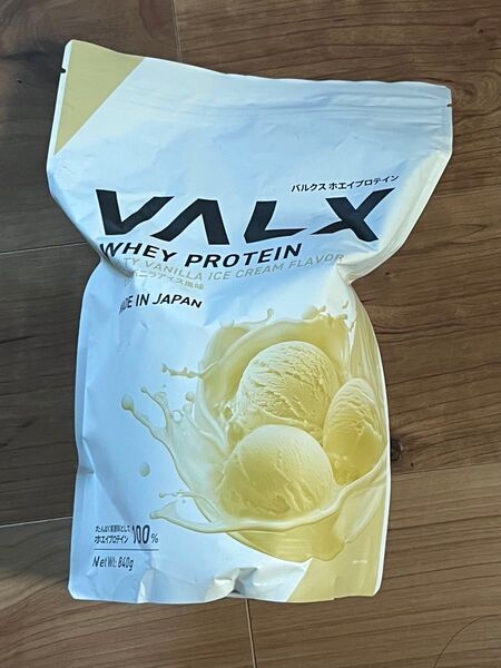バルクス VALX WHEY PROTEIN とろけるバニラアイス 840g