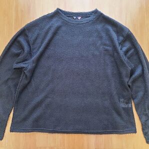 新品未使用【gnuhr】SHAG SEATER v2.0 Anthracite 4 Lサイズ ヌー
