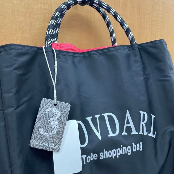 トートバッグ ナイロン ブラック ハンドバッグ リバーシブルトートバッグ