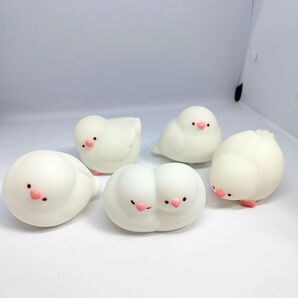 エール 文鳥ほんわりlight × 全5種セット フルコンプ ガチャガチャ カプセルトイ ライト 文鳥