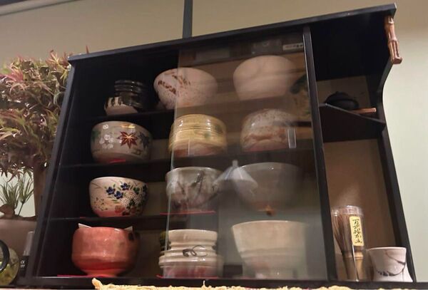 【12点セット】抹茶茶碗/茶筅付き/和食器まとめ売り/美品/大和高山特産 茶道具 陶器 和食器 抹茶碗 茶筅