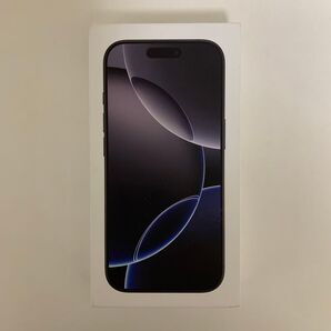 新品未使用 iPhone 16Pro 256Gb ブラックチタニウム Apple SIMフリー残債なし