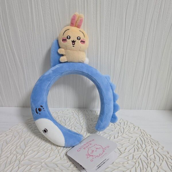ちいかわパーク ラッキーマンボウ マンボウうさぎ ぬいぐるみカチューシャ ハチワレ ちいかわ 草むしり カブトムシ 池袋 限定