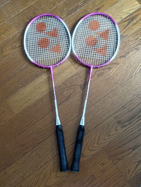 YONEX バドミントンラケット 2本セット GR-414
