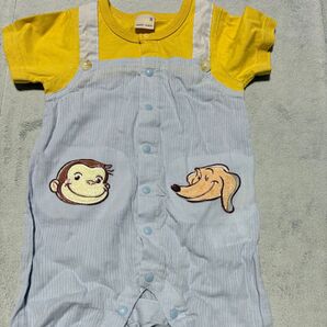 petit main ロンパース 80サイズ おさるのジョージ