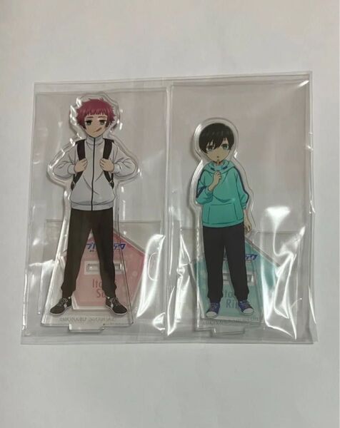 新品 ブルーロック アニメイト限定 ブルーレイ全巻購入特典 アクリルスタンド アクスタ 2点セット 糸師凛 糸師冴 Blu-ray