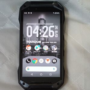 かなり美品 KYV46 TORQUEG04 au版 SIMロック解除済み ネットワーク利用制限〇
