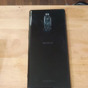 Xperia 1 初代 ソフトバンク版 シムロック解除済み ネットワーク利用制限〇 中古ケース付き