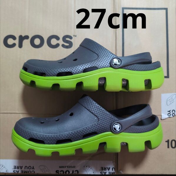 crocs クロックス デュエットスポーツクロッグ27cm 中古品