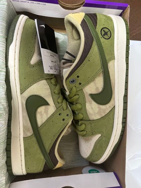 27cm Yuto Horigome × Nike SB Dunk Low "Matcha" 堀米雄斗 ダンク ナイキ snkrs