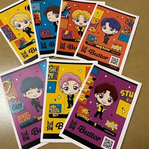 ハガキ ペーパースタンド 7枚 BTS