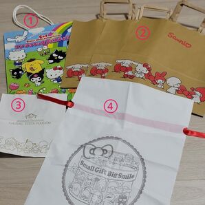 サンリオ Sanrio ショッパー 紙袋 ラッピング 6点セット