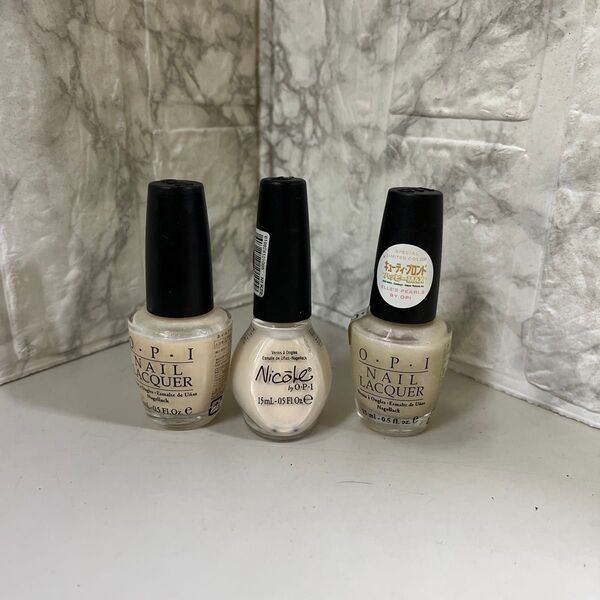 OPI ネイルラッカー3本セット