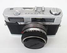 昭和レトロ　RETRO ＊minolta ミノルタ ＊MODEL UNIOMAT ＊ROKKOR 1:2.8/45 ＊SILVER/BLACK ＊レザーケース付　　_画像2